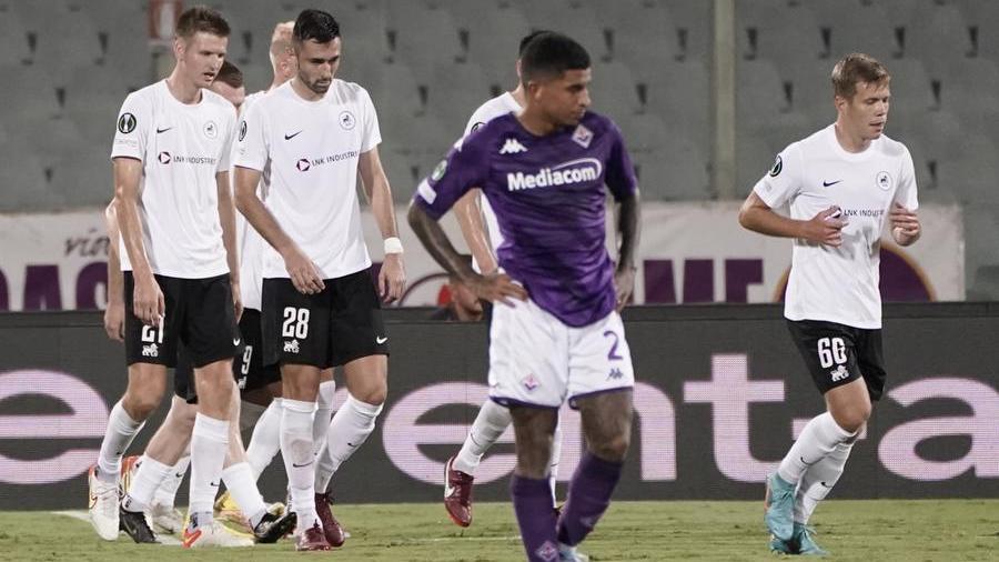 Delusione viola: il pareggio in Conference con il Riga è un mezzo passo falso per gli uomini di mister Vincenzo Italiano (Foto/LaPresse)