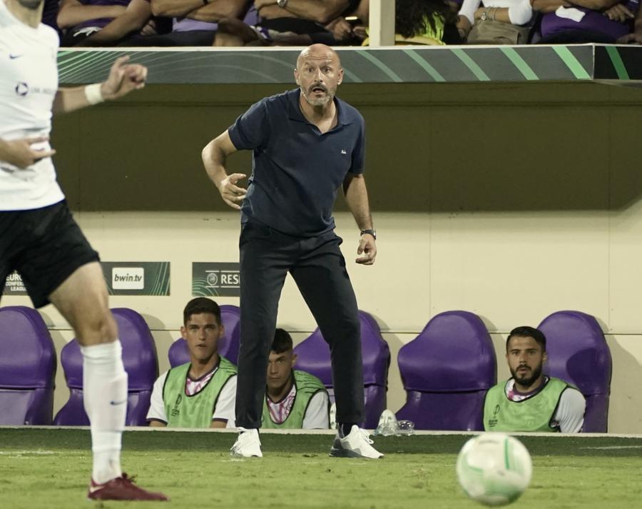 
	Vincenzo Italiano, tecnico della Fiorentina (Foto/LaPresse)

