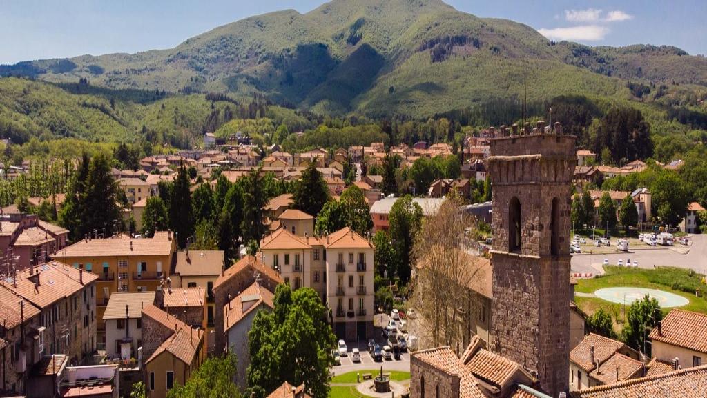 Uno scorcio di uno dei deliziosi borghi amiatini