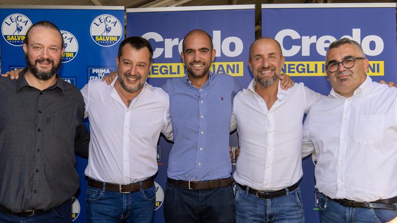 Salvini: «Ci prepariamo a vincere». Il leader leghista parla ai ferraresi