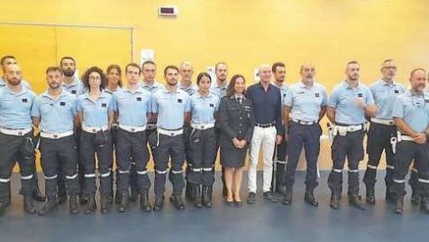 Ecco i 18 nuovi agenti in servizio alla polizia municipale di Livorno