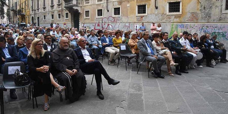 
	L'inaugurazione della manifestazione a Carrara

