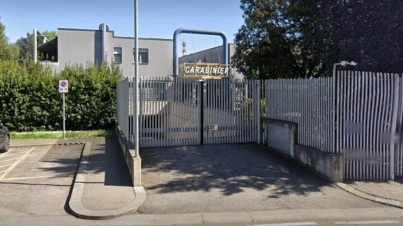 La caserma dei carabinieri a Campi Bisenzio