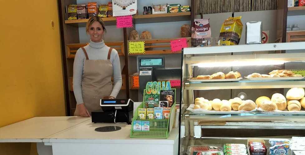 Alessia Fanti, titolare del panificio e presidente dei panificatori di Cna