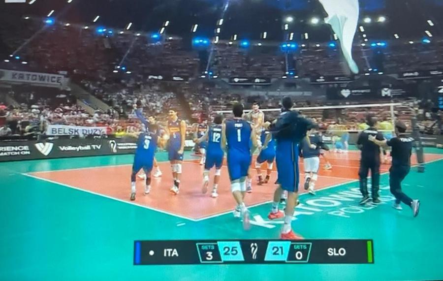 Italvolley in finale ai mondiali: Slovenia schiantata 3-0