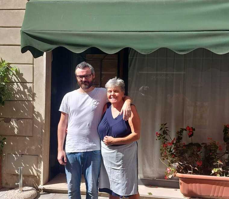 Filiippo Buti e sua mamma Antonella