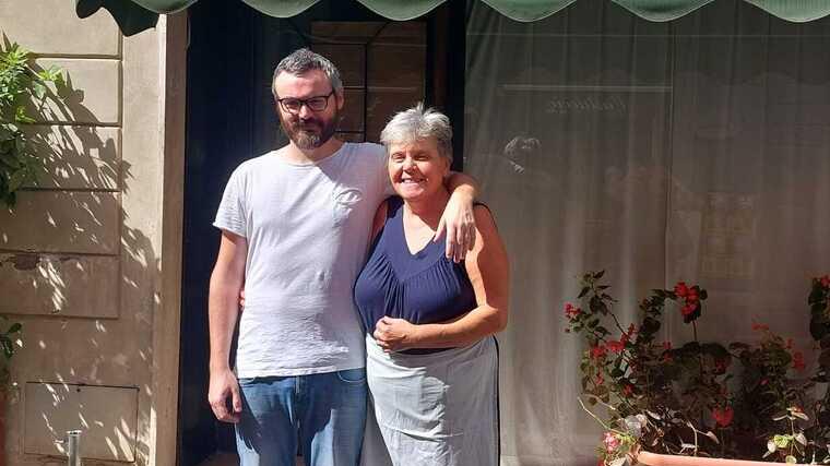 Filiippo Buti e sua mamma Antonella
