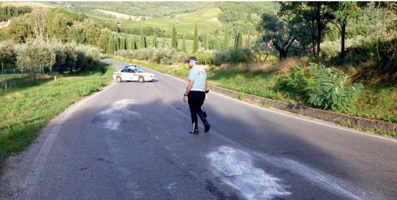 
	Nella foto il punto di via Fellini dove si &egrave; verificato lo scontro mortale tra la moto e l&rsquo;auto

