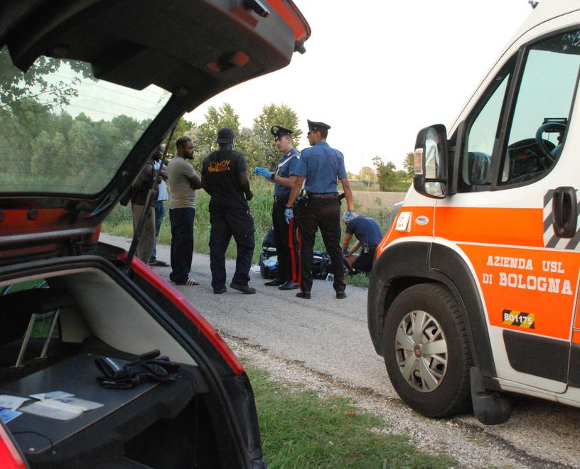 Argenta, amarezza per il papà morto mentre correva al lavoro