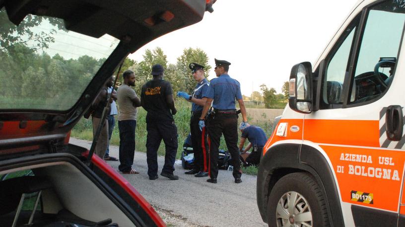 Argenta, amarezza per il papà morto mentre correva al lavoro