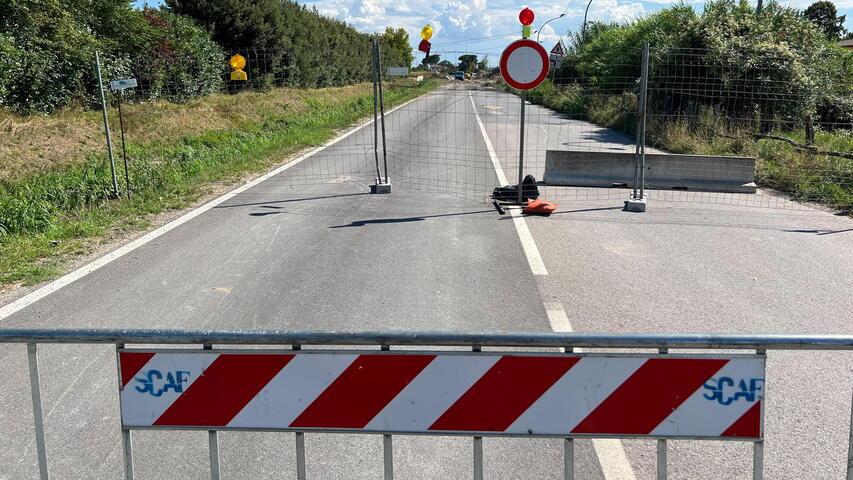 Slittano ancora i lavori alla rotonda Provinciale chiusa per altri 8 giorni
