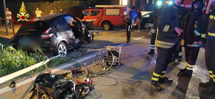 Scontro tra auto e moto a Villarotta, muore 26enne