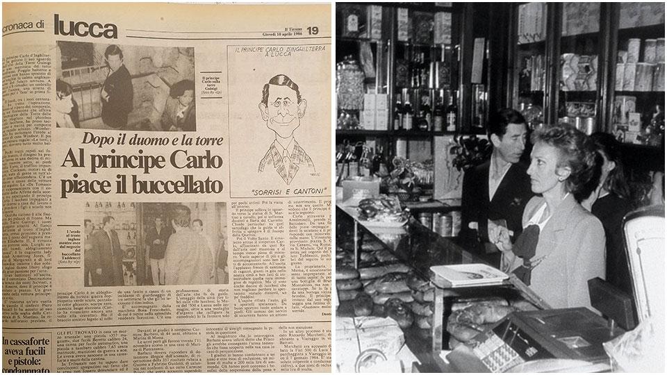 Torre Guinigi e buccellato: la visita lucchese di Re Carlo III