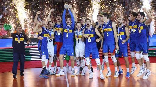Muro azzurro in Polonia, campioni del mondo!