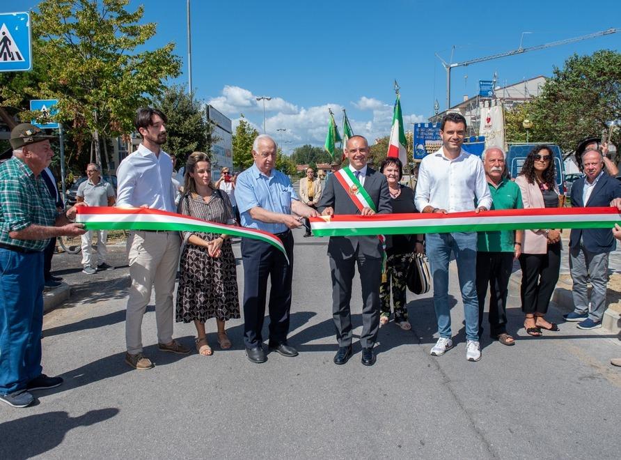 
	L'inaugurazione degli alberi piantati in ricordo dei Martiri Lunatesi

