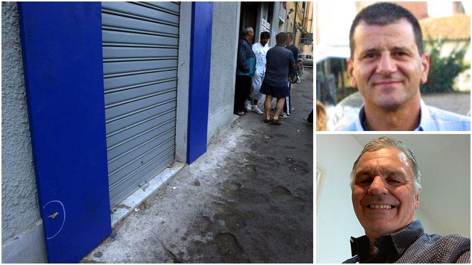 La scena dopo l’omicidio, Alfredo Chimenti e Massimo Antonini l’unico in carcere