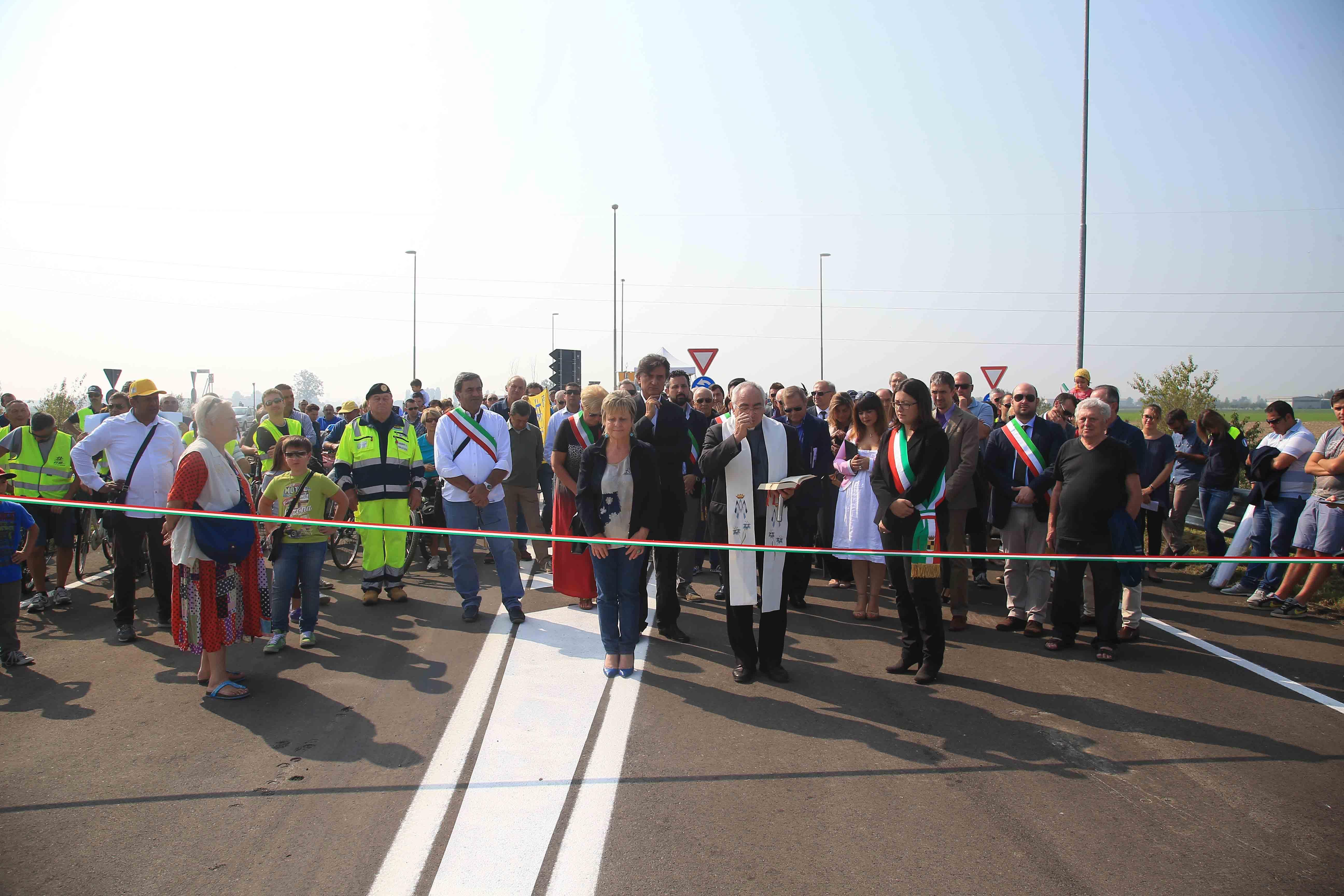 Inaugurata la nuova tangenziale ovest