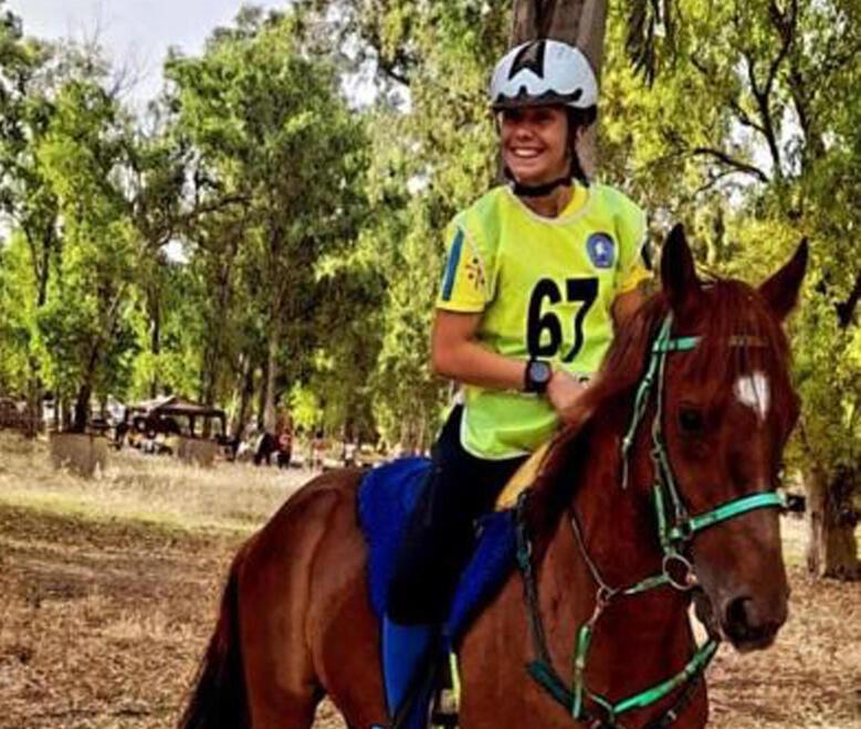 Il podio conquistato con Amore: una medaglia in onore di Martina