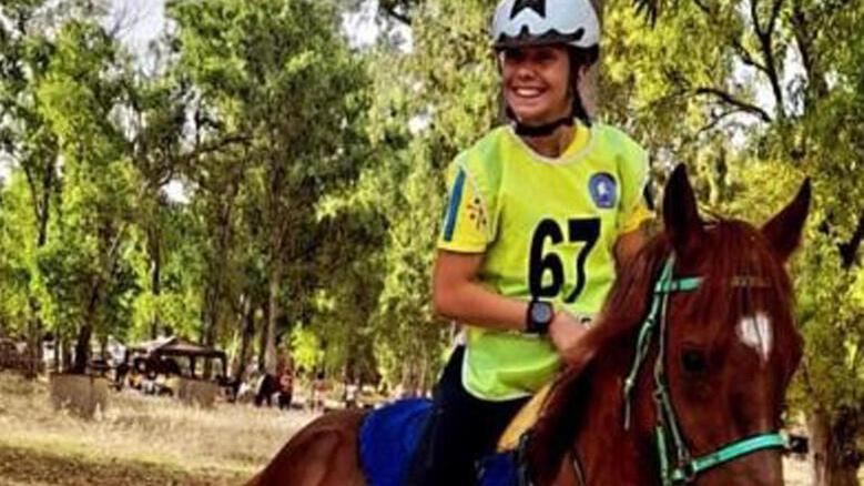 Il podio conquistato con Amore: una medaglia in onore di Martina