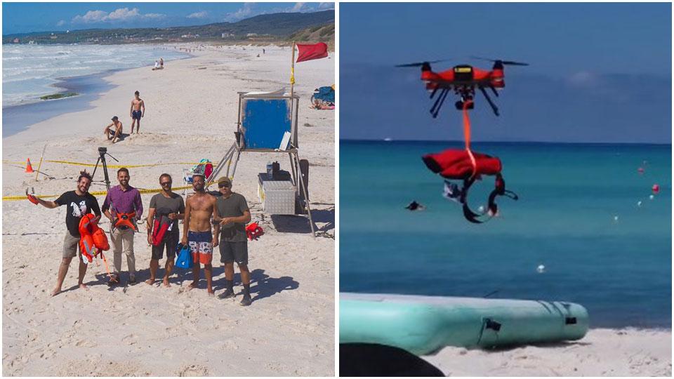 Alle spiagge bianche è nato il drone-bagnino