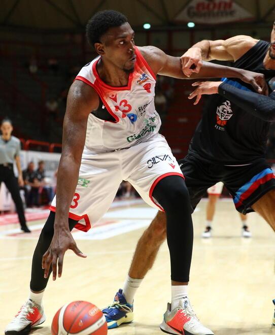 Jordon Varnado in azione contro Rieti (foto Nucci)