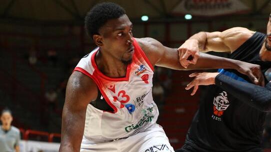 Jordon Varnado in azione contro Rieti (foto Nucci)