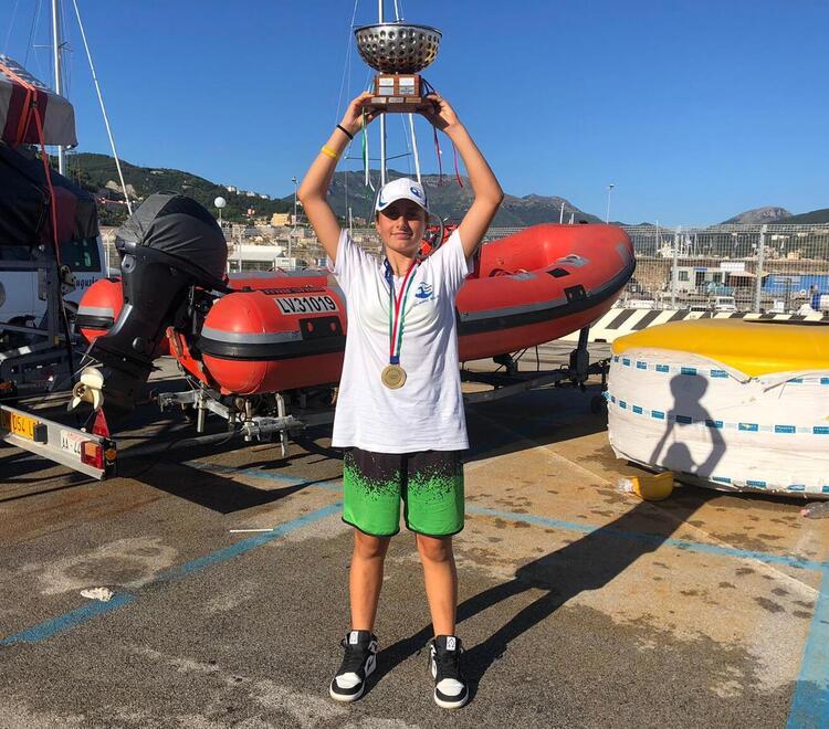 Gaia Zinali che trionfo! È campionessa italiana nella classe Optimist