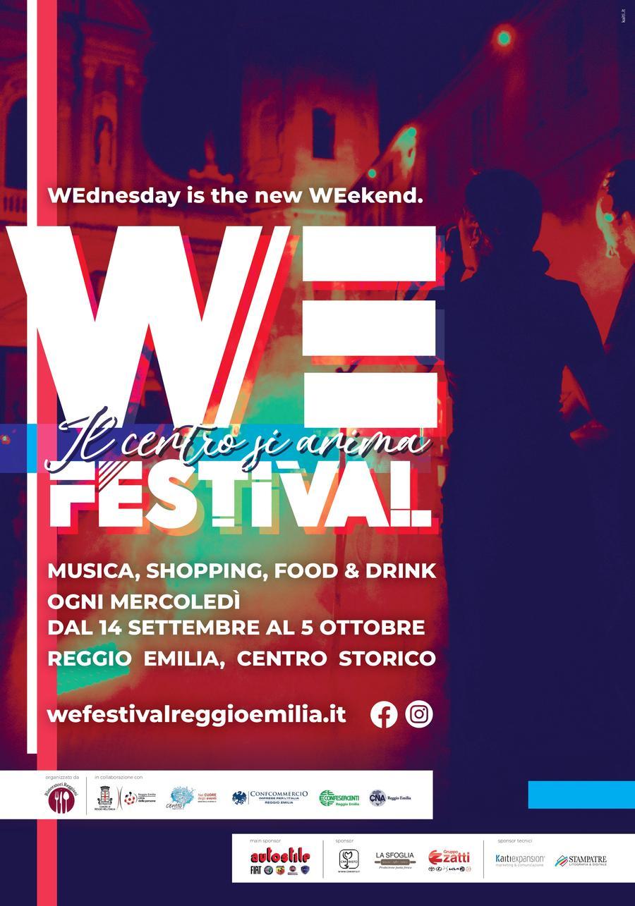 Stasera in centro il debutto di WeFestival
