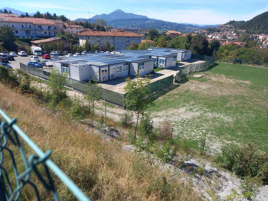 Pronta la scuola temporanea. «Sarà confortevole»