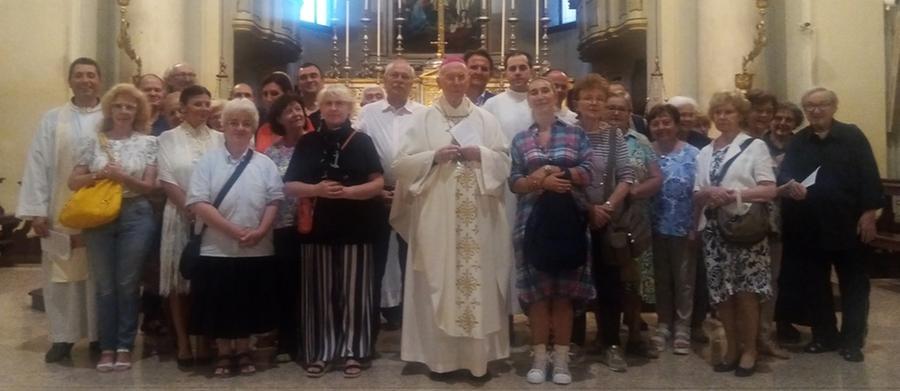 La Chiesa in festa per monsignor Caprioli