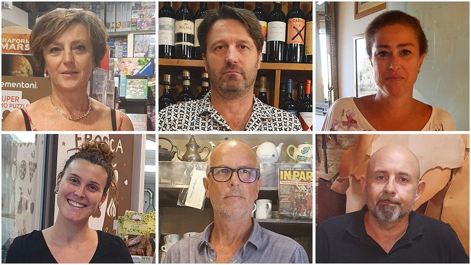 Laura Dreaoni, Roberto Moscato, Giuditta Biscioni, Arianna Guasti, Marco Fanti e Ciro Brandi