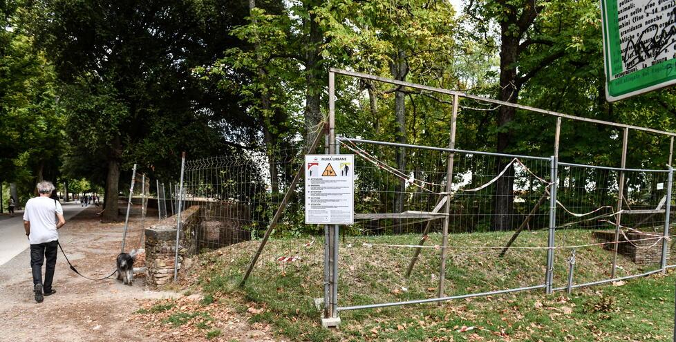 Lucca, sotto sequestro da quattro anni la zona del baluardo San Regolo 
