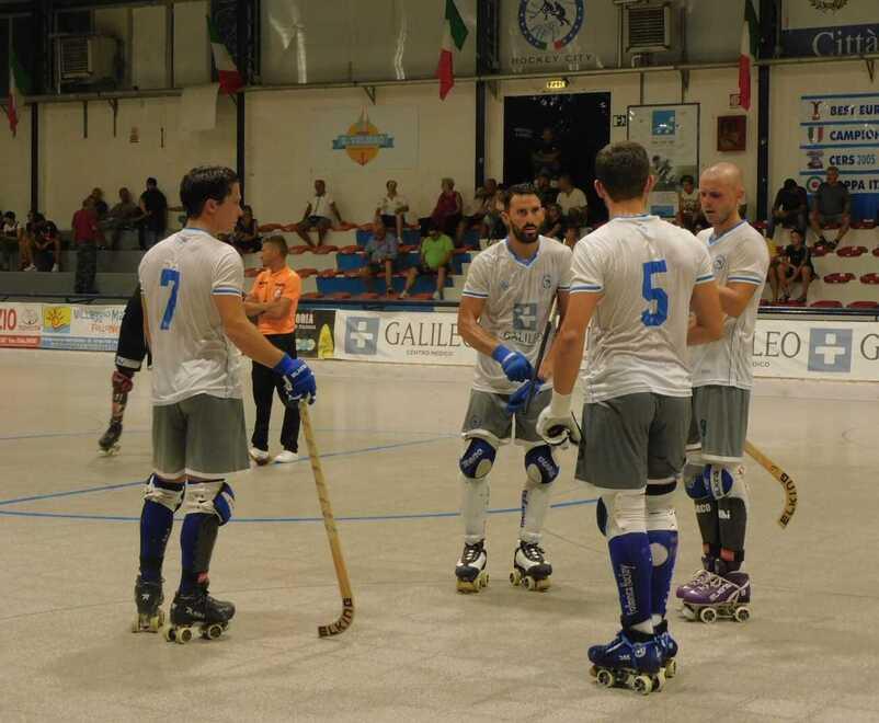 I giocatori del Galileo Follonica che sabato alle 18 sfideranno i campioni d’Europa del Trissino