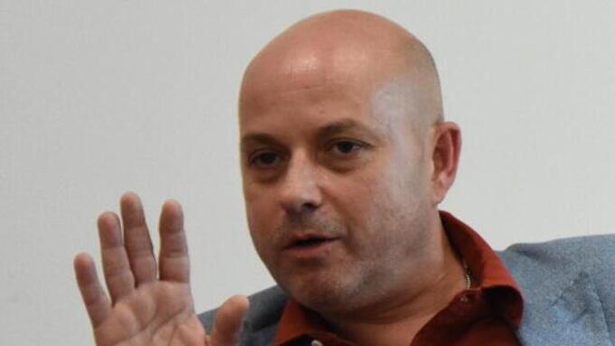 Salvatore Guida, nuovo proprietario e presidente dell’Us Grosseto, ceduto da Nicola Di Matteo che a sua volta aveva acquistato la società biancorossa dalla famiglia Ceri alla fine dello scorso anno (foto Bf)