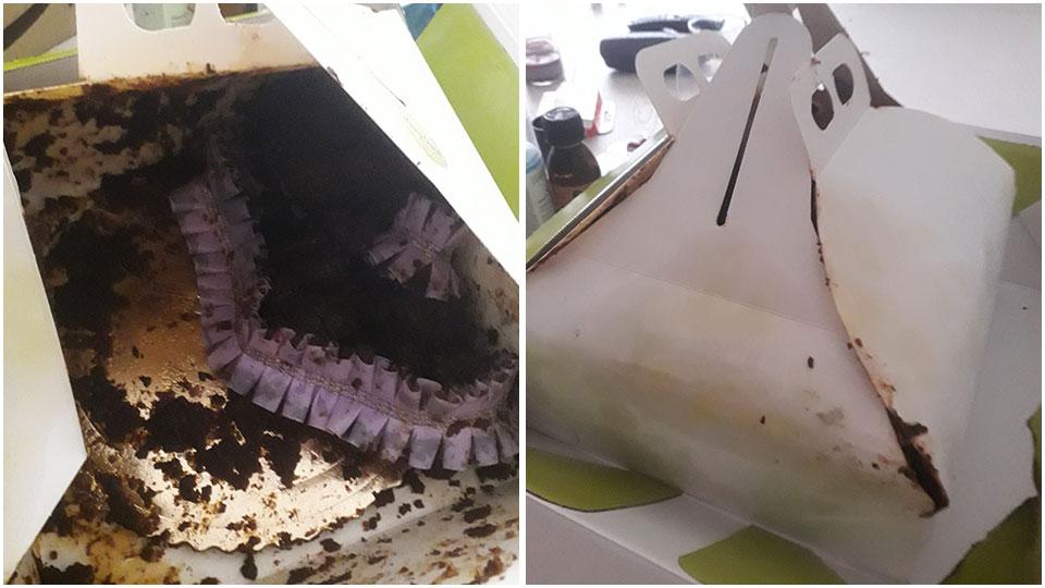 Spedisce alla figlia una torta per posta, ma arriva "mangiata". Cosa è successo da Viareggio a Milano?