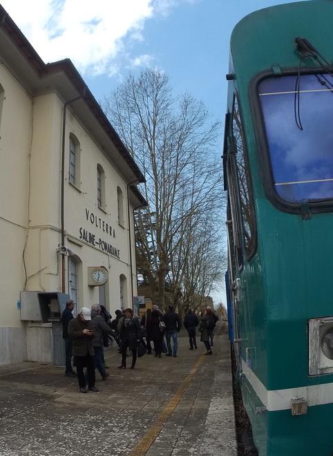 La stazione ferroviaria di Saline di Volterra