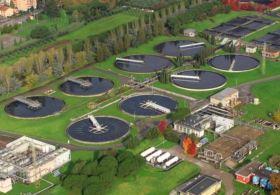 Gli impianti di depurazione di Gida, società per la depurazione delle acque di scarico civili ed industriali