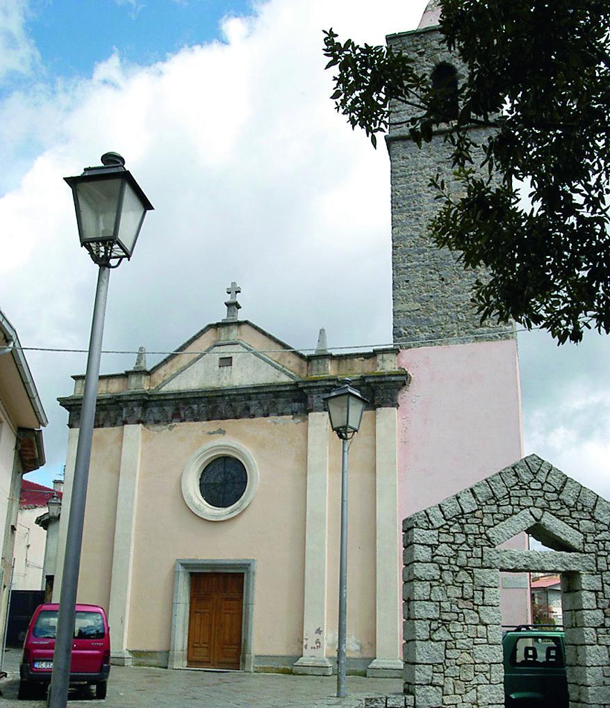 La chiesa di San Giorgio a Ovodda