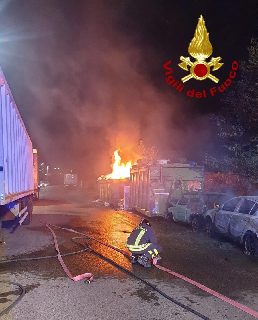 
	L'incendio a Predda Niedda, non ci sono stati feriti

