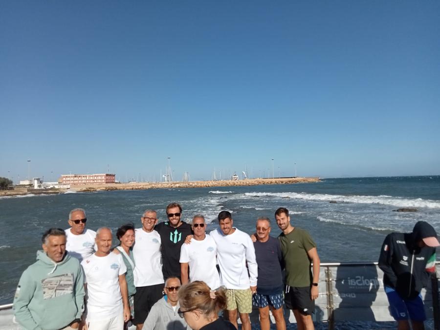 Il maltempo costringe al rinvio della gara di nuoto di fondo a Porto Torres