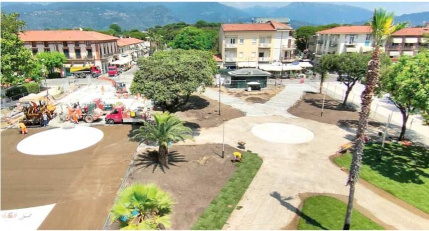Una veduta di piazza XXIV Maggio