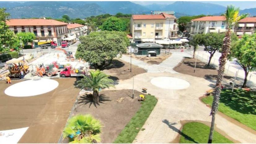 Una veduta di piazza XXIV Maggio