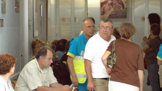 Nella foto (d’archivio), pazienti in attesa di sottoporsi ad esami di tipo diagnostico in un ospedale
