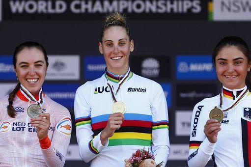 Ciclismo: la toscana Vittoria Guazzini è campionessa del mondo U23 nella cronometro