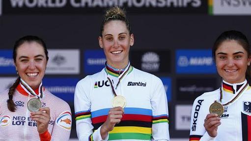 Ciclismo: la toscana Vittoria Guazzini è campionessa del mondo U23 nella cronometro