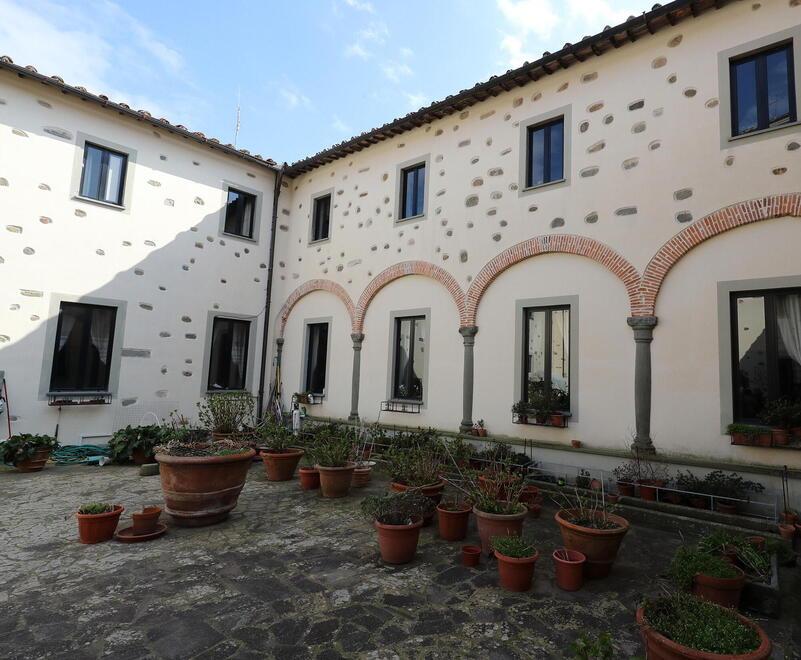 l monastero di Santa Maria a Ripa a Montecatini Alto che da oggi ospiterà la mostra (foto Nucci)