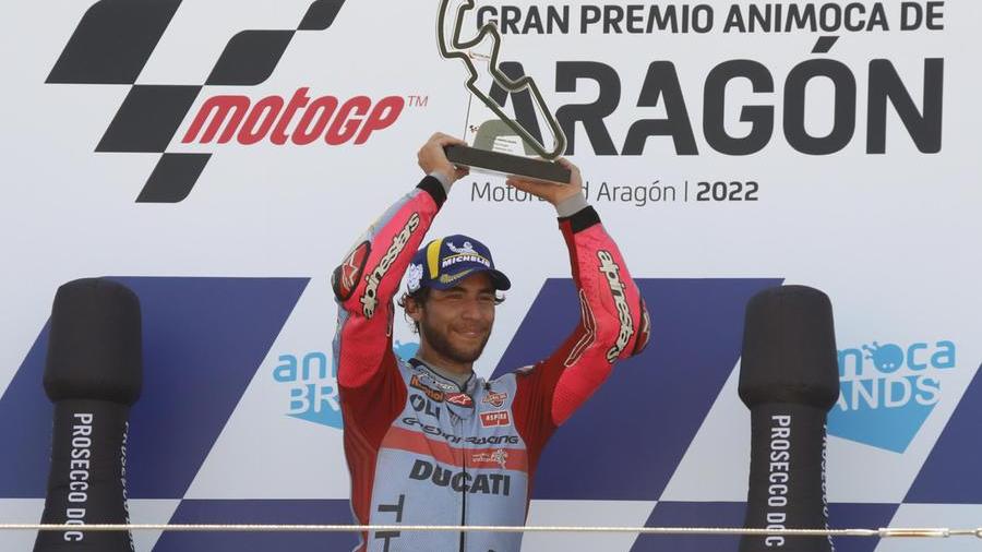 Moto Gp, super Bastianini: vince ad Aragon su Bagnaia
