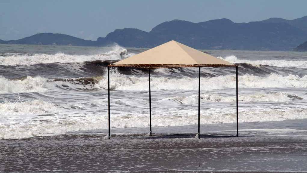 La mareggiata al bagno Henderson