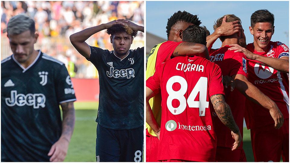 Per la Juventus è buio pesto, primi tre punti per il Monza 