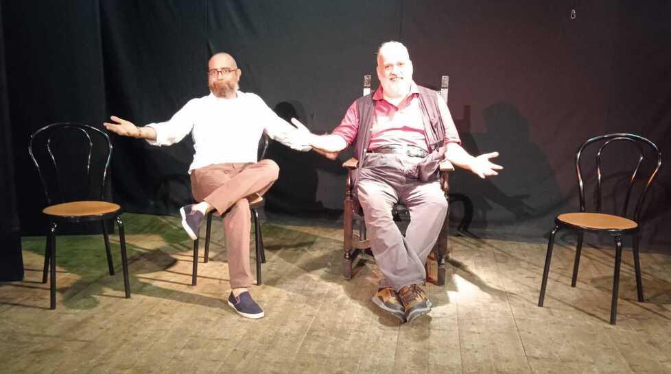 Luciano Donzella e Marco Brondi alla Corte dei Miracoli